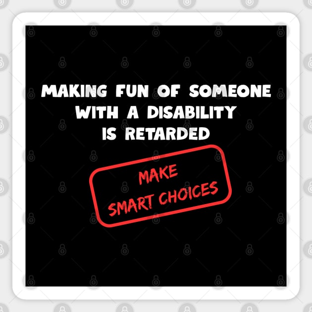 Make Smart Choices Sticker by Low Life Shirts